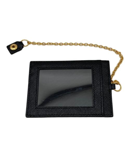 PRADA（プラダ）PRADA (プラダ) サラファーノ長財布 ブラックの古着・服飾アイテム