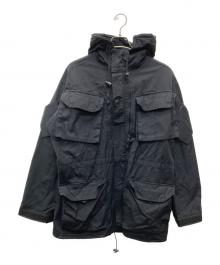 イギリス軍（イギリスグン）の古着「Gneral Service Windproof Smock Jacket」｜ブラック