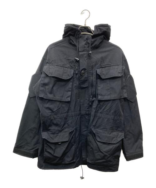 イギリス軍（イギリスグン）イギリス軍 (イギリスグン) Gneral Service Windproof Smock Jacket ブラック サイズ:Ｌの古着・服飾アイテム