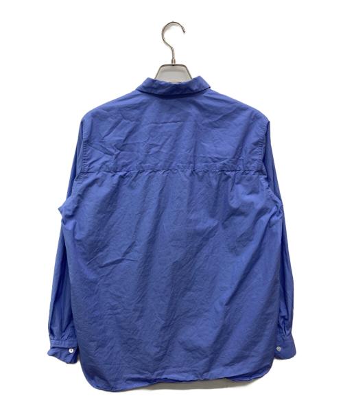 ATON（エイトン）ATON (エイトン) SUVIN BROAD STANDARD SHIRT/BLAGGW0001 ブルー サイズ:04の古着・服飾アイテム