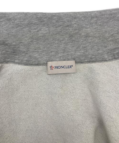 MONCLER（モンクレール）MONCLER (モンクレール) MAGLIA APERTA CON ZIP/スウェットジャケット/I10918G00028 899WP グレー サイズ:XSの古着・服飾アイテム