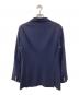 GIORGIO ARMANI (ジョルジョアルマーニ) シアサッカーアンコンテーラードジャケット ネイビー サイズ:50：18000円