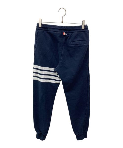 Thom Browne（トムブラウン）Thom Browne (トムブラウン) 4BARスウェットジョガーロングパンツ/MJQ008H-00535-461 ネイビー サイズ:1の古着・服飾アイテム