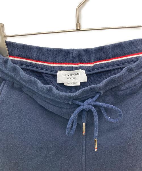 Thom Browne（トムブラウン）Thom Browne (トムブラウン) 4BARスウェットジョガーロングパンツ/MJQ008H-00535-461 ネイビー サイズ:1の古着・服飾アイテム