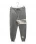 Thom Browne（トムブラウン）の古着「4BARスウェットジョガーロングパンツ/MJQ008H-00535068」｜グレー