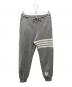 Thom Browne（トムブラウン）の古着「4BARスウェットジョガーロングパンツ/MJQ008H-00535-068」｜グレー