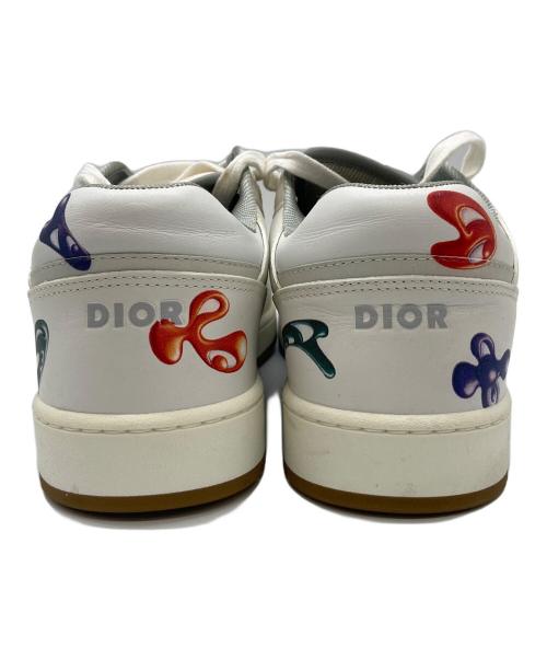 Dior（ディオール）DIOR (ディオール) KENNY SCHARF (ケニー・シャーフ) B27 'Printed Motif Dior Oblique Galaxy'（プリンテッド　モチーフ） ホワイト×グレー サイズ:42の古着・服飾アイテム