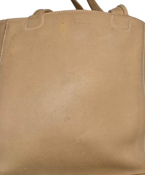 COACH（コーチ）COACH (コーチ) レザートートバッグ/9305 ベージュの古着・服飾アイテム
