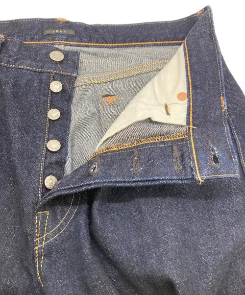 leno（リノ）leno (リノ) LOOSE TAPERED JEANS(ルース テーパード ジーンズ) インディゴ サイズ:81(W32)の古着・服飾アイテム