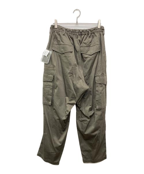 s'yte（サイト）s'yte (サイト) COTTON TWILL KNEE TUCK CARGO PANTS オリーブ サイズ:3の古着・服飾アイテム