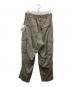 s'yte (サイト) COTTON TWILL KNEE TUCK CARGO PANTS オリーブ サイズ:3：18000円