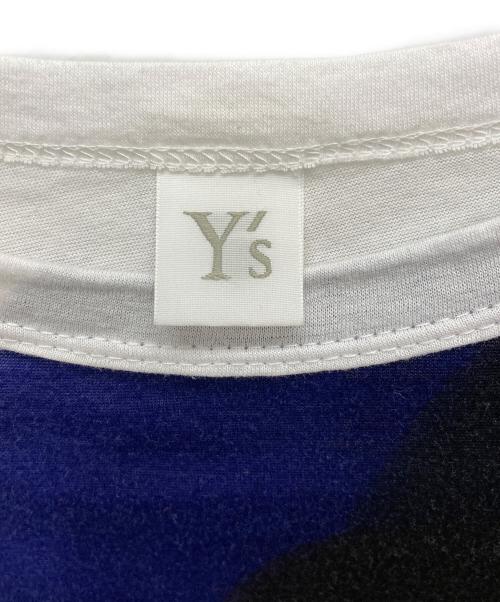 Y's（ワイズ）Y's (ワイズ) RUN P PLAIN STICH UNBALANCE T ホワイト サイズ:2の古着・服飾アイテム