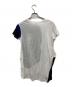 Y's (ワイズ) RUN P PLAIN STICH UNBALANCE T ホワイト サイズ:2：7000円