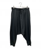 s'yteサイト）の古着「PE/SMOOTH JERSEY CULOTTE PANTS/UT-P12-902」｜ブラック