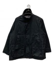 Barbour（バブアー）の古着「Oversized Bedale Waxed Jacket」｜ブラック