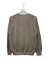 BATONER (バトナ―) HIGH COUNT RIB CREW NECK ベージュ サイズ:S：10000円