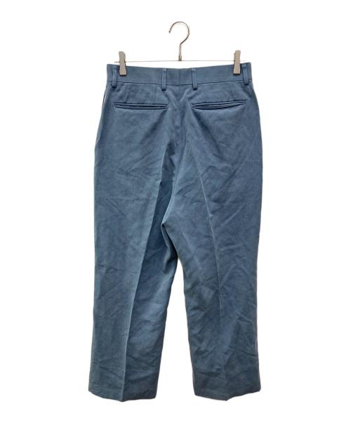 NEAT（ニート）NEAT (ニート) 2TUCK TROUSERS(2タック トラウザーズ) ブルー サイズ:44の古着・服飾アイテム