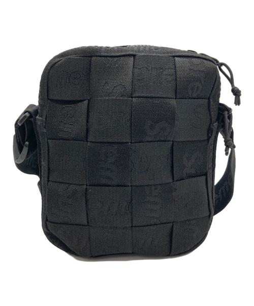 SUPREME（シュプリーム）Supreme (シュプリーム) Woven SHOULDER BAG(ウォーブンショルダーバッグ) ブラックの古着・服飾アイテム