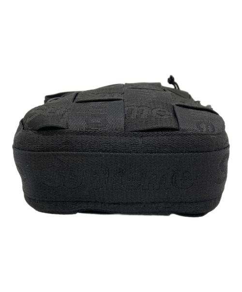 SUPREME（シュプリーム）Supreme (シュプリーム) Woven SHOULDER BAG(ウォーブンショルダーバッグ) ブラックの古着・服飾アイテム
