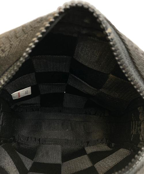 SUPREME（シュプリーム）Supreme (シュプリーム) Woven SHOULDER BAG(ウォーブンショルダーバッグ) ブラックの古着・服飾アイテム