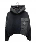 CANADA GOOSEカナダグース）の古着「Yates Hoodie/7079W」｜ブラック