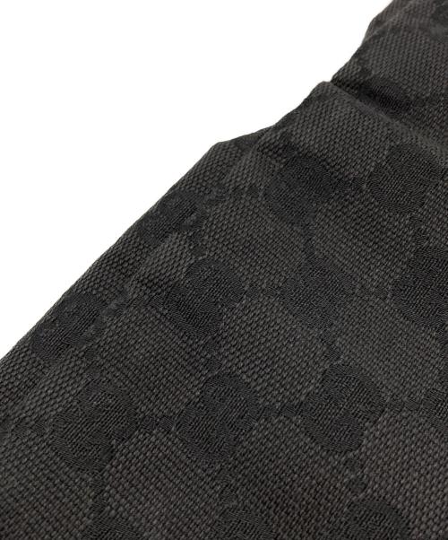 GUCCI（グッチ）GUCCI (グッチ) GGキャンバス ウエストポーチ/28566 ブラックの古着・服飾アイテム