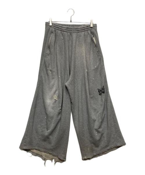 Needles（ニードルズ）Needles (ニードルズ) Deconstructed H.D. Sweat Pant/RW337 グレー サイズ:Ｍの古着・服飾アイテム