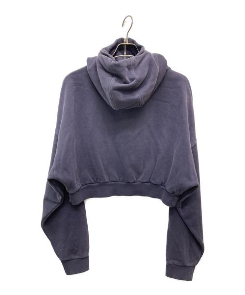 entire studios（エンタイアスタジオ）ENTIRE STUDIOS (エンタイアスタジオ) CROPPED FULL ZIP パープル サイズ:Ｌの古着・服飾アイテム