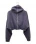 ENTIRE STUDIOS（エンタイアスタジオ）の古着「CROPPED FULL ZIP」｜パープル
