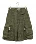 PARANOID（パラノイド）の古着「Tweed Purse Cargo Shorts/PD25SS-PT06」｜オリーブ