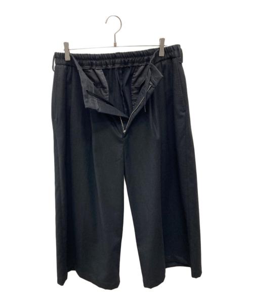 COOTIE PRODUCTIONS（クーティープロダクツ）COOTIE PRODUCTIONS (クーティープロダクツ) Wool Serge 2 Tuck Easy Pants ブラック サイズ:Lの古着・服飾アイテム