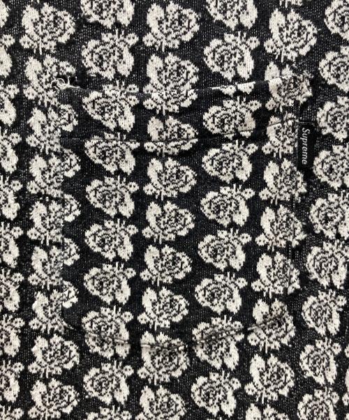 SUPREME（シュプリーム）Supreme (シュプリーム) Jacquard Rose Pocket Tee グレー サイズ:Ｌの古着・服飾アイテム