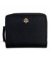 TORY BURCH（トリーバーチ）の古着「Emerson（エマーソン） 2つ折り財布」｜ブラック