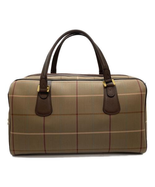 Burberry's（バーバリーズ）Burberry's (バーバリー) ボストンバッグ ベージュの古着・服飾アイテム