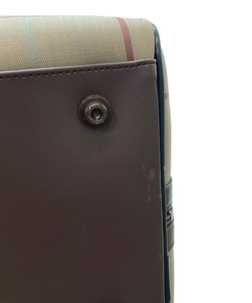 Burberry's（バーバリーズ）Burberry's (バーバリー) ボストンバッグ ベージュの古着・服飾アイテム