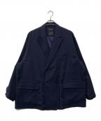 DAIWAダイワ）の古着「TECH DOUBLE BREASTED JACKET/BJ-57023W」｜ネイビー