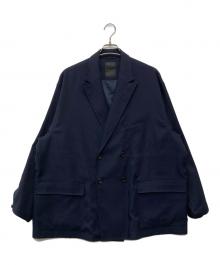 DAIWA（ダイワ）の古着「TECH DOUBLE BREASTED JACKET/BJ-57023W」｜ネイビー