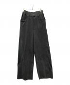 sabyサバイ）の古着「NEW RIB BAGGY PANTS/25W-061835」｜グレー