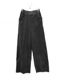 saby（サバイ）の古着「NEW RIB BAGGY PANTS/25W-061835」｜グレー