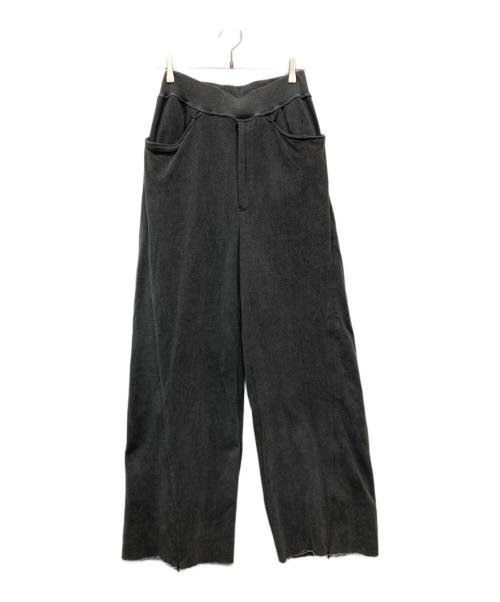 saby（サバイ）saby (サバイ) NEW RIB BAGGY PANTS/25W-061835 グレー サイズ:Ｍの古着・服飾アイテム