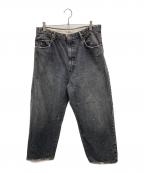 sabyサバイ）の古着「KAMATA DENIM TROUSERS TYPE01 VINTAGE」｜ブラック