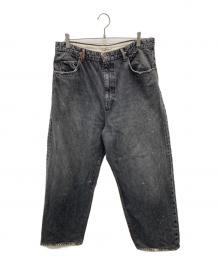 saby（サバイ）の古着「KAMATA DENIM TROUSERS TYPE01 VINTAGE」｜ブラック