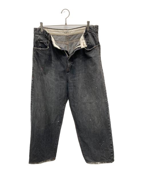 saby（サバイ）saby (サバイ) KAMATA DENIM TROUSERS TYPE01 VINTAGE ブラック サイズ:3（L）の古着・服飾アイテム