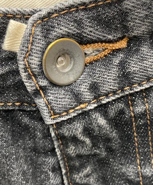 saby（サバイ）saby (サバイ) KAMATA DENIM TROUSERS TYPE01 VINTAGE ブラック サイズ:3（L）の古着・服飾アイテム