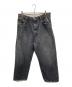 saby（サバイ）の古着「KAMATA DENIM TROUSERS TYPE01 VINTAGE」｜ブラック