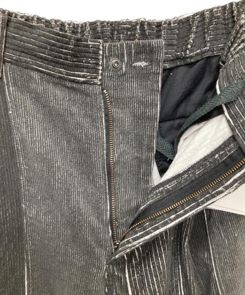 KIIVU（キフ）KIIVU (キフ) BAGGY CORDUROY TROUSER/K112521008 ブラック サイズ:Lの古着・服飾アイテム