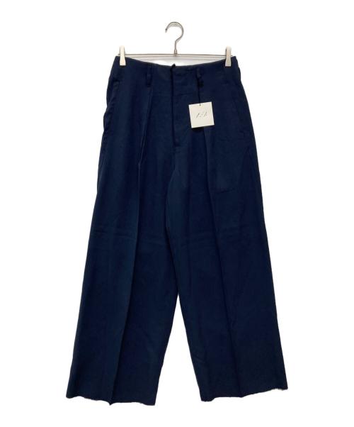 saby（サバイ）saby (サバイ) TUCK-BAGGY TYPE 3/26S-031806 ブルー サイズ:Ｍの古着・服飾アイテム