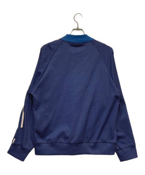 My Beautiful Landlet（マイビューティフルランドレット）My Beautiful Landlet (マイビューティフルランドレット) JACQUARD CHECK JERSEY TRACK JACKET/WM02-BZ242021 ブルーの古着・服飾アイテム