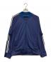 My Beautiful Landlet（マイビューティフルランドレット）の古着「JACQUARD CHECK JERSEY TRACK JACKET/WM02-BZ242021」｜ブルー