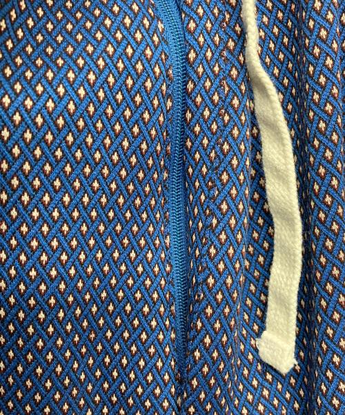 My Beautiful Landlet（マイビューティフルランドレット）My Beautiful Landlet (マイビューティフルランドレット) JACQUARD CHECK EASY PANTS/WM02-PT242022 ブルーの古着・服飾アイテム